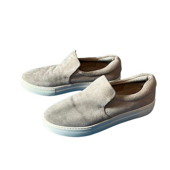 J/slides NYC suede Attire Platform Slip On Sneakers Size 9 - Picture 2 of 10